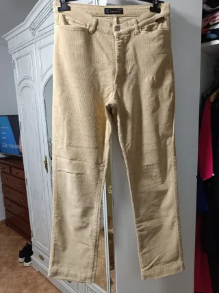 Pantalón mujer Easy Wear beige