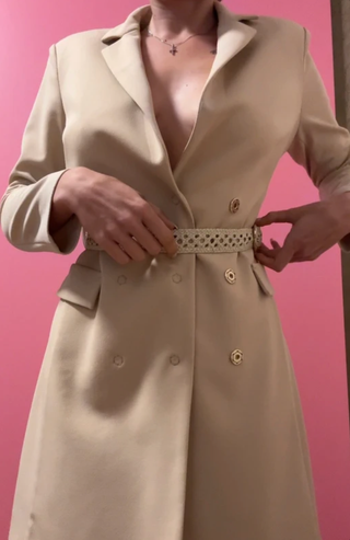 Abito blazer Imperial beige