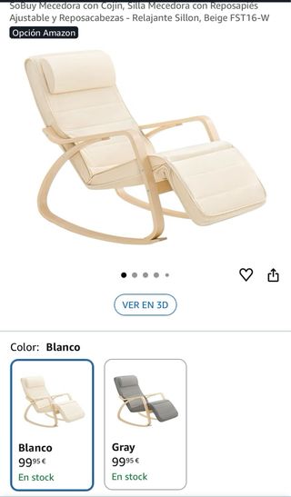 Balancín lactancia beige