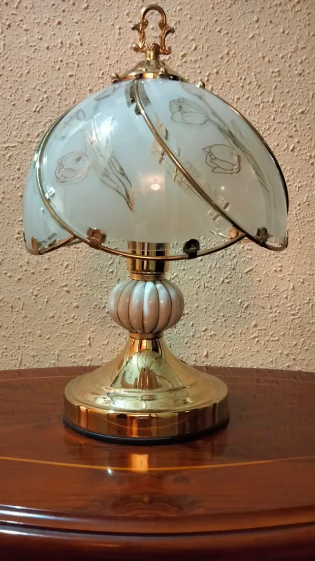 SPLENDIDE LAMPADE DA TAVOLO IN BRONZO