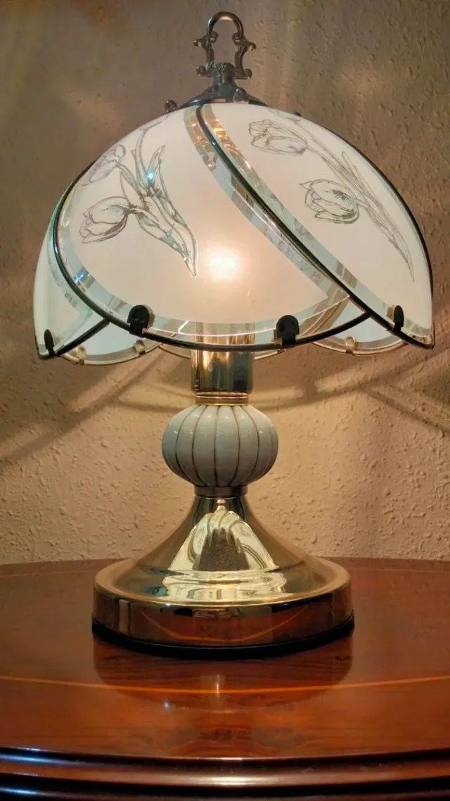 SPLENDIDE LAMPADE DA TAVOLO IN BRONZO