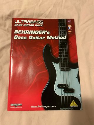 Guía Método Bajo Behringer Ultrabass con Púas