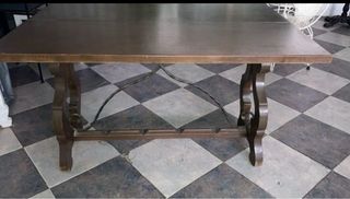 Mesa Castellana Madera y Metal