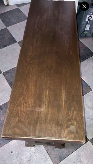 Mesa Castellana Madera y Metal