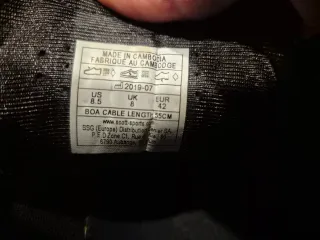 Zapatillas Scott Road Comp Boa Rojas T42