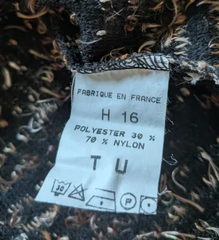 Jersey pelo mujer marrón Talla única