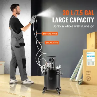 Tanque Presión Pintura 30L + Pistola