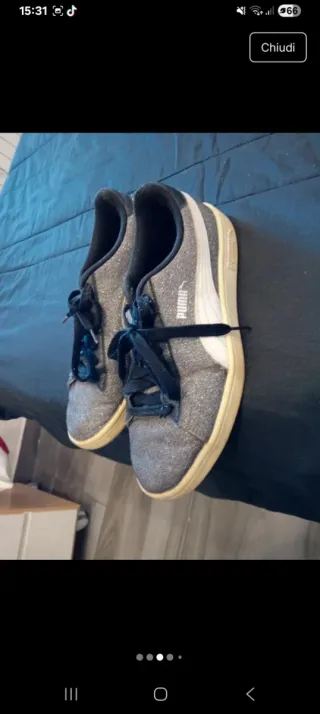 Scarpe Puma Donna Grigie Taglia 39