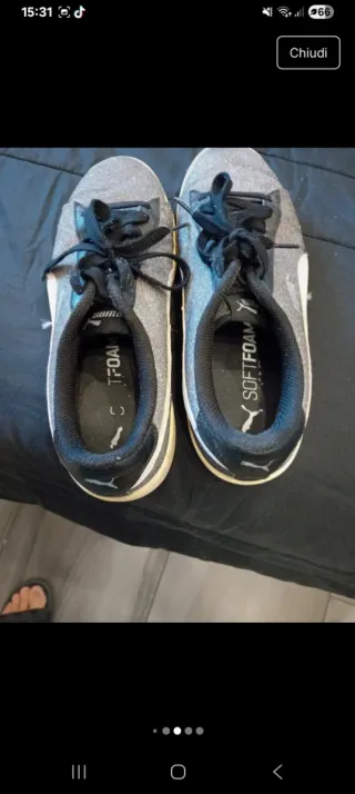 Scarpe Puma Donna Grigie Taglia 39