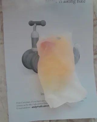 Bicicleta sin pedales mini walking rosa