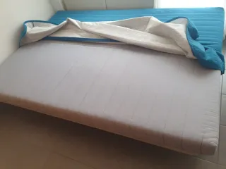 Sofá Cama Ikea Azul