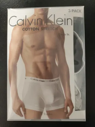 Calvin Klein 3x Boxer Algodón Stretch M