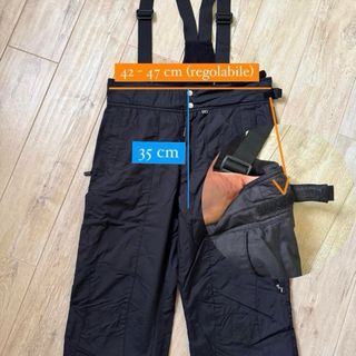Pantaloni sci/snowboard neri