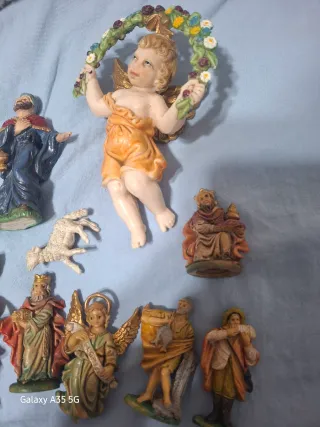 Personaggi Presepe . Non è plastica.