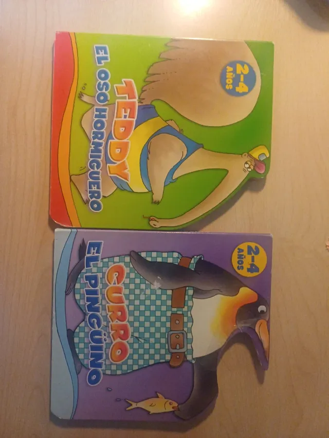 Libros infantiles: Teddy el oso hormiguero...