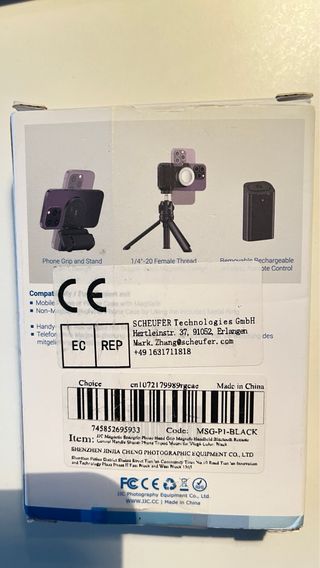 JJC Agarre Magnético para Teléfono