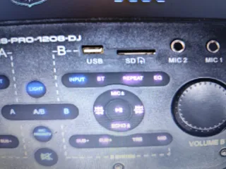 Equipo Sonido 2000W: 2x 12 Subwoofer + 2x Altavoce