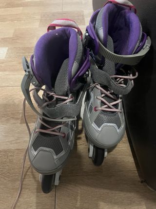 Patines blancos #36, y linea#35/38