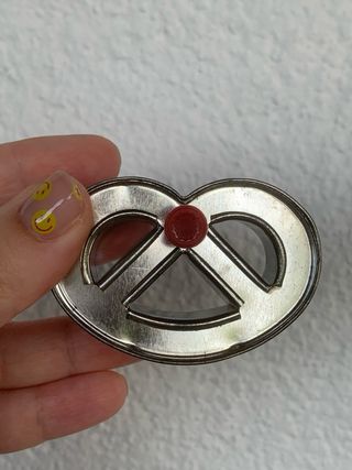 Stampino per biscotti a forma di pretzel