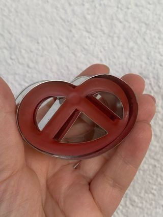 Stampino per biscotti a forma di pretzel