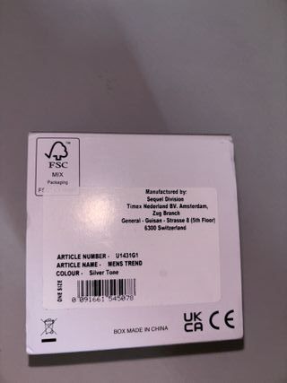 Reloj Guess U1431G1 Plateado