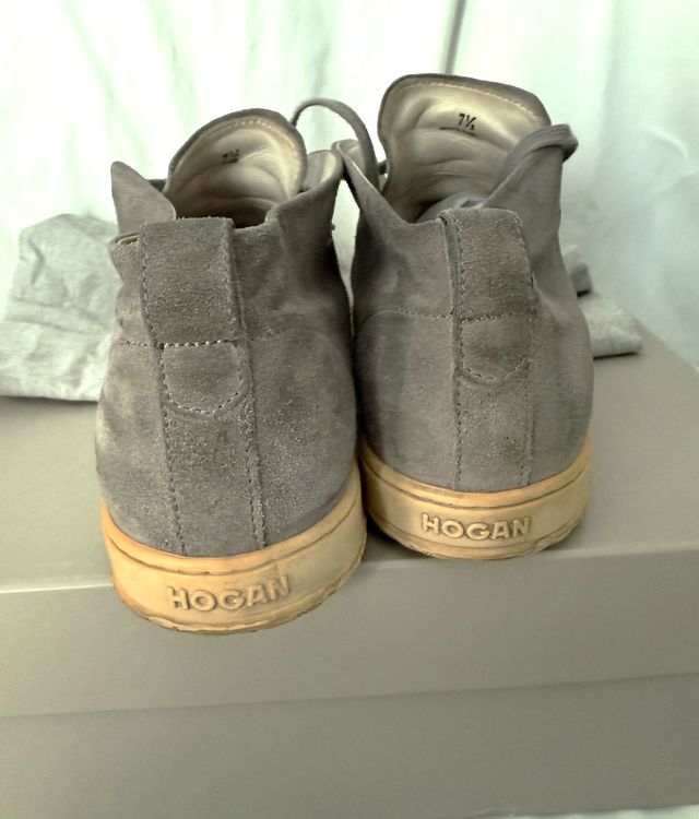 Hogan Polacchino Uomo Grigio/Marrone