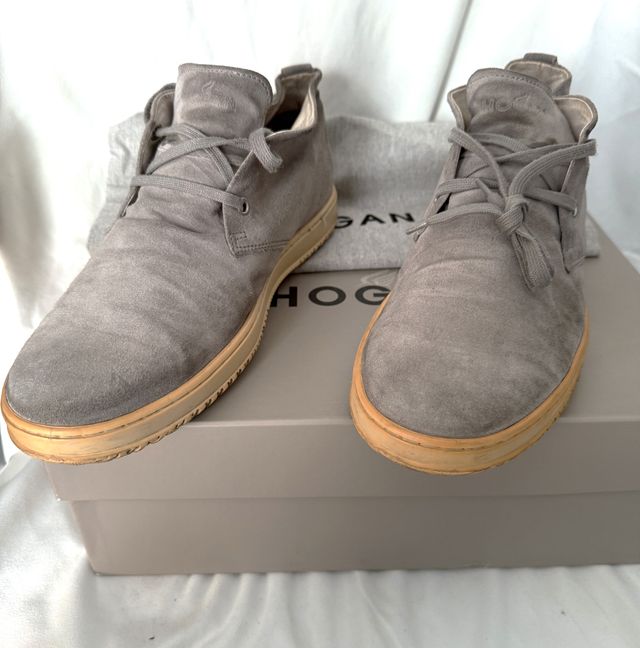 Hogan Polacchino Uomo Grigio/Marrone