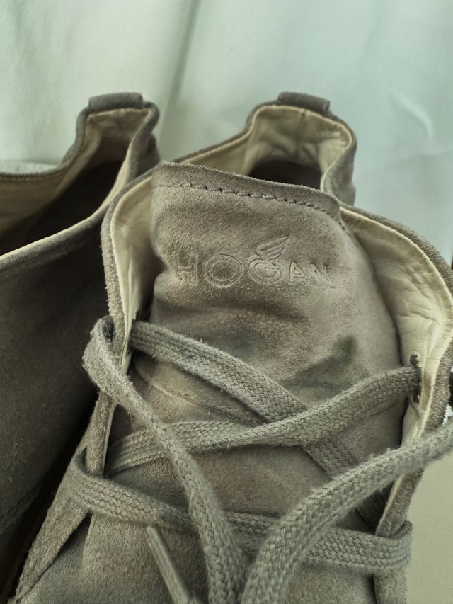 Hogan Polacchino Uomo Grigio/Marrone