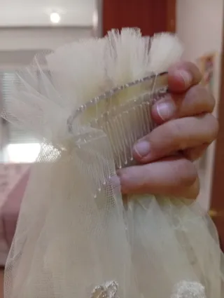 Velo de Novia con Peine