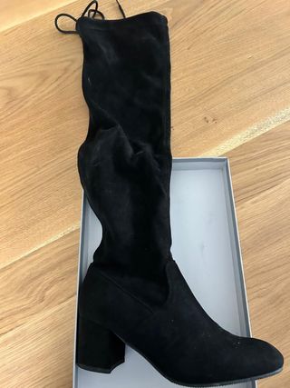 Stivali alti neri donna