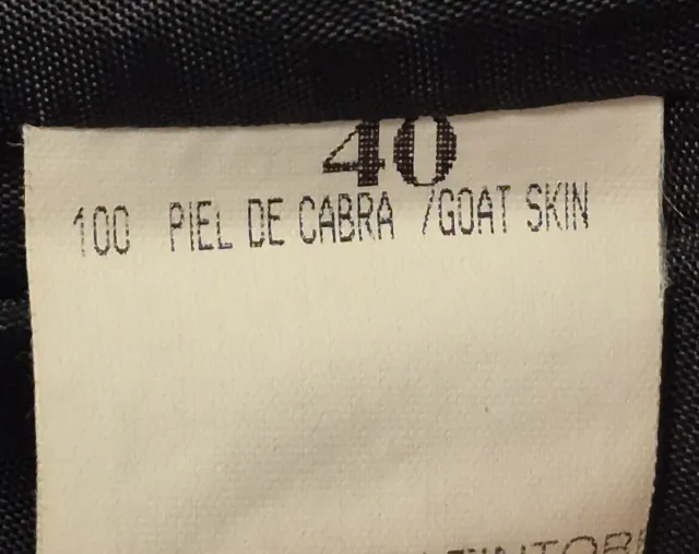 Cazadora larga de cuero de Amaya Arzuaga