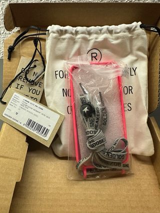 Custodia iPhone 12/12 Pro Golden Goose Rosa