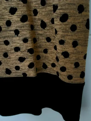 Vestido estampado animalprint con lunares