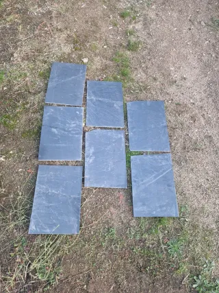 Plaquetas de Pizarra 40 m2 para Exteriores