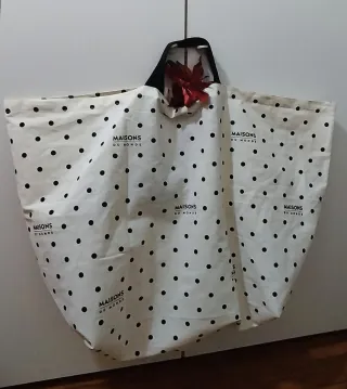 Borsa shopper Maison du Monde pois