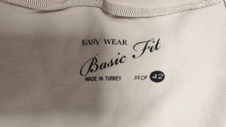 Camiseta manga larga beige Easy Wear