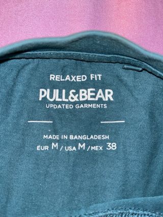 Camiseta Pull & Bear