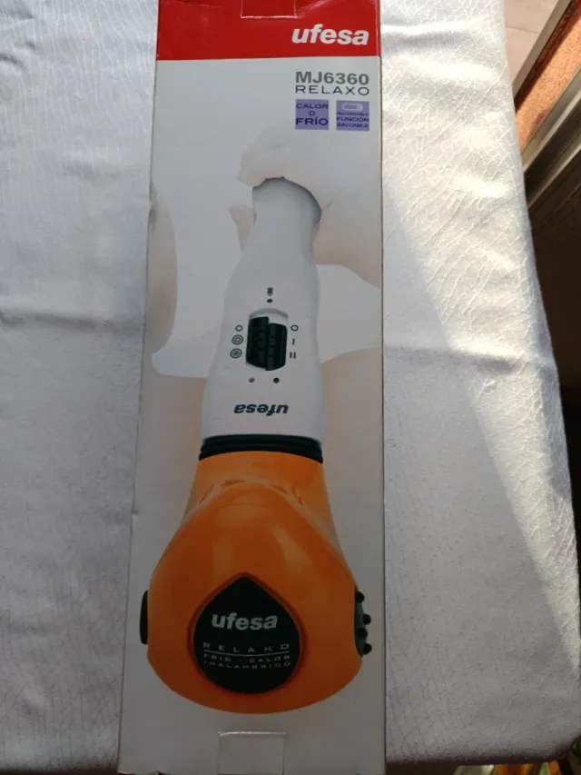 Ufesa MJ6360 Relaxo Masaje Frío Calor