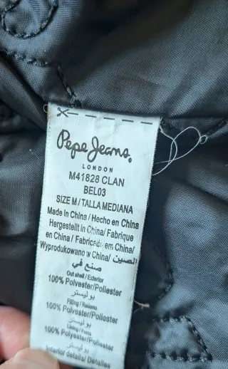 Chaqueta Bomber Talla M Pepe Jeans Hombre