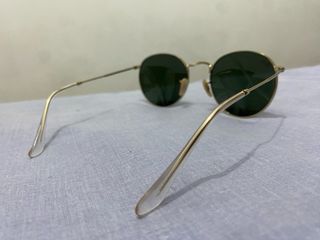 Gafas Ray-Ban Aviador Doradas Lente Verde