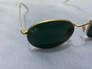 Gafas Ray-Ban Aviador Doradas Lente Verde