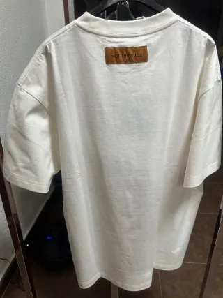 Camiseta Louis Vuitton Blanca Hombre