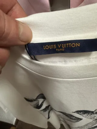 Camiseta Louis Vuitton Blanca Hombre