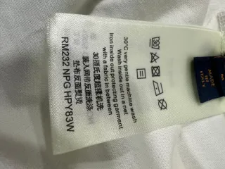 Camiseta Louis Vuitton Blanca Hombre