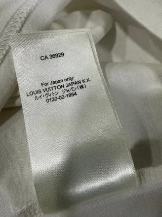Camiseta Louis Vuitton Blanca Hombre