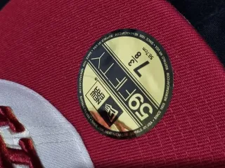 Gorra New Era LA Roja y Blanca