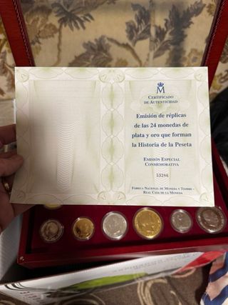 Colección Monedas Historia de la Peseta