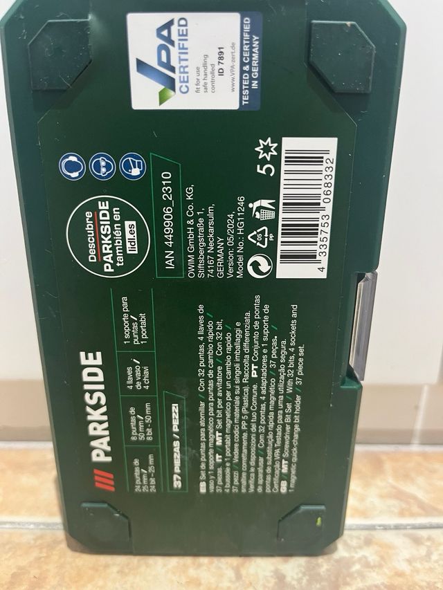 Juego de brocas Parkside