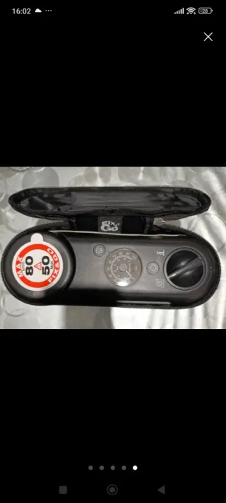 Compresor de aire portátil con manómetro