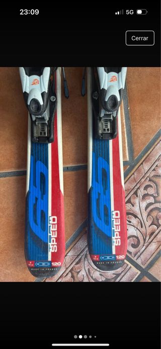 Esquis junior y palos